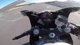 GoPro POV Riding SV650 On Track | NCBike Chicane | Advanced Group