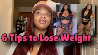 MY 6 TIPS FOR NATURAL WEIGHT LOSS | MY WEIGHT LOSS JOURNEY | 180lbs DOWN!