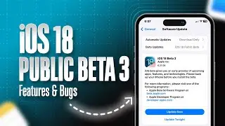 iOS 18 Beta 3 Features, Battery Drain, Bugs and Hide Distracting & Apple Intelligence