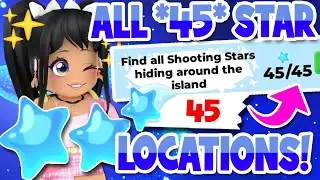 *DAY 7* ALL 45 *STAR LOCATIONS* in Adopt Me! (roblox) LUNAR NEW YEAR EVENT