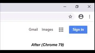 Chrome 79 has changed the UI Refresh at once!
