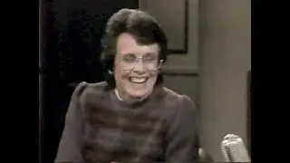 Billie Jean King on Letterman, February 16, 1984