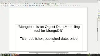 Mongoose and MongoDB | Getting started with MongoDB | Part-2