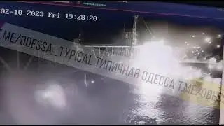 Удар по мосту БЭК камикадзе в Одесской области.