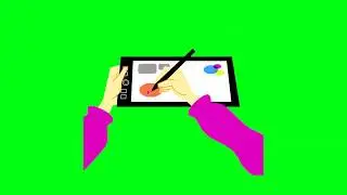 📕NOTEBOOK ANIMATION 📗 Green Screen Effects 📚