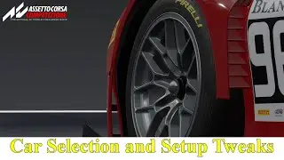 Assetto Corsa Competizione Getting Started Guide - Finding Your Perfect Car and Basic Setup Tweaks