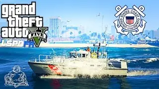 GTA 5 LSPDFR USCG Coastal Callouts Beta EXCLUSIVE FIRST LOOK LIVE! United States Coast Guard Mod