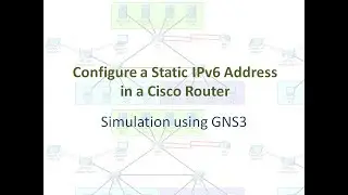 Configure a Static IPv6 Address in a Cisco Router