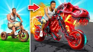 Upgrading T-REX BIKES In GTA 5!