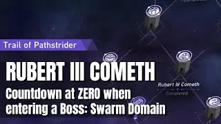 Rubert III Cometh - Enter a Boss: Swarm Domain with exactly ZERO on the counter Swarm Disaster Guide