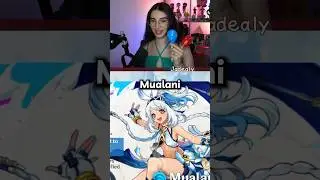 Dancing and cheering(?) for Mualani🥳