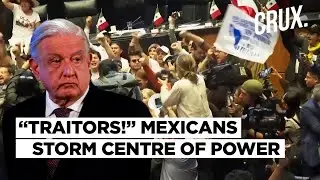 Mexico Protesters Storm Senate, Lawmakers Flee To Nearby Building To Pass Judicial Overhaul