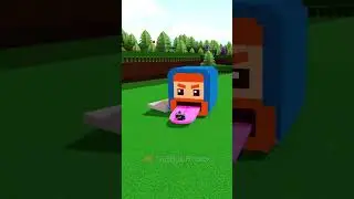 He's Hungry 👅 Build a Boat for Treasure 