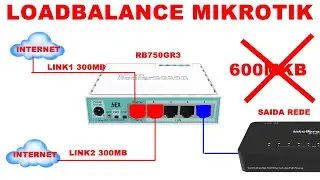 LOADBALANCE COM ROTEADOR MIKROTIK   ENTENDA COMO FUNCIONA ANTES DE COMPRAR O SEU MIKROTIK