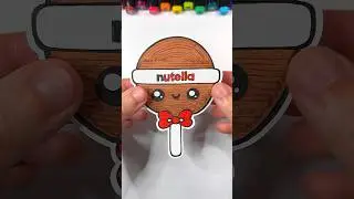 DIY Nutella Surprise Box with Paper | Paper Craft Ideas #shorts #papercraft