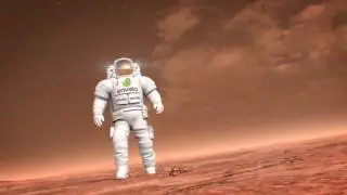 Astronaut on Mars After Effects Template