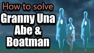 Solving Abe, Granny Una and The Boatman | Tsurumi Island Ghost puzzles - [Genshin Impact 2.2]