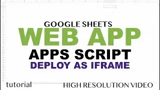 Web App - Remove This application was created by another user, not by Google.  -  Part 11