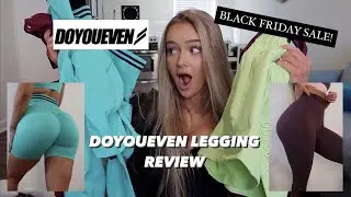 DOYOUEVEN BFCM SALE | TRY ON HAUL & LEGGINGS REVIEW 2020