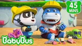 Veículos de Construção | Bebê Panda | Carro Desenho | Música Infantil & Canção Infantil 🐼por BabyBus