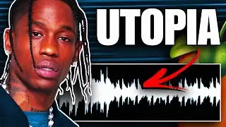 How To Make A Travis Scott Type Beat - (FL Studio 21 Tutorial 2023)