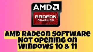 How to Fix AMD Radeon Software Not Opening on Windows 10 & 11 2023 UPDATED ✅