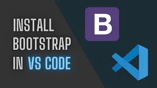 Install Bootstrap in VS Code | VS Code Extension