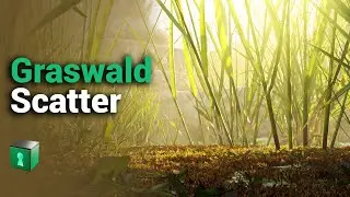 Blender Secrets - Free Geometry Nodes-based scatter add-on: Graswald Scatter