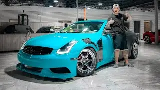 I TRANSFORMED Another G35! | Wrap Reveal