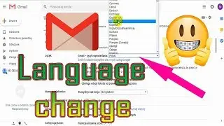 how to change gmail language 100% easy || see inbox for poland appointment