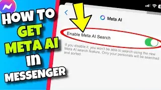 How to Get Meta Ai Chat On Messenger 2024 - Enable Meta Ai On Facebook Messenger | Messenger Meta Ai