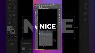 Create gradient outline text effect in Adobe illustrator tutorial 