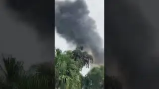 Brazilian plane with 62 people on board crashes in São Paulo, Brazil #shorts
