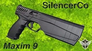 SilencerCo Maxim 9 integrally suppressed pistol
