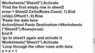 Troubleshooting Excel VBA Queries