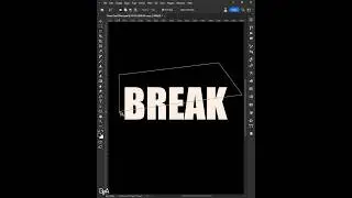 Create Sliced Text Effect in Photoshop 