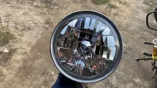 МОТО ИЖ. Начало сборки. Фара от ГЕЛИКА. Разборка мотора.