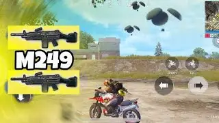 THE KING OF M249 IN PUBG|| BEST SHOT OF M249||BGMI||AMAN OP||