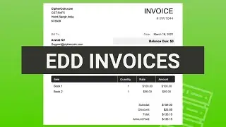 Easy Digital Downloads (EDD) PDF Invoices WordPress Plugin