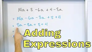 Add & Simplify Algebraic Expressions in Math - [7-3-5]