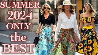 The Best Italian Street Fashion Summer 2024. Trendy streetwear you should try on. Latest collections