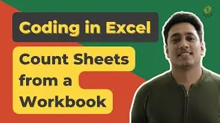 Count Sheets using a Macro | Excel VBA