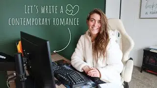 Writing a Contemporary Romance Novel | Week 2 Writing Vlog | Natalia Leigh