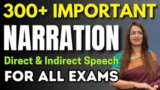 300+ Important Direct & indirect Speech | Narration | SSC CGL, CHSL, MTS, CPO, GD, & all othe rexams