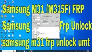 Bypass Frp On Samsung M315f With Umt @ismailtel1