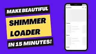 Create Amazing Shimmer Loading Effect | Flutter Tutorial