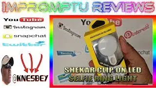 SHEKAR CLIP ON LED SELFIE RING LIGHT