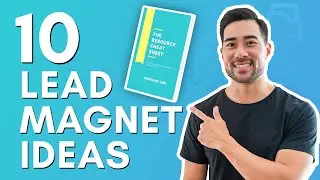 10 Lead Magnet Ideas To Grow Your Email List // Lead Magnet Examples