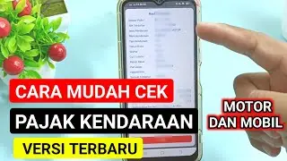 cara melihat pajak kendaraan lewat hp , cek pajak motor