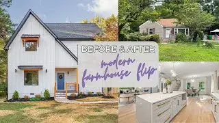 House Flip | Before & After | Modern Farmhouse [Draper]